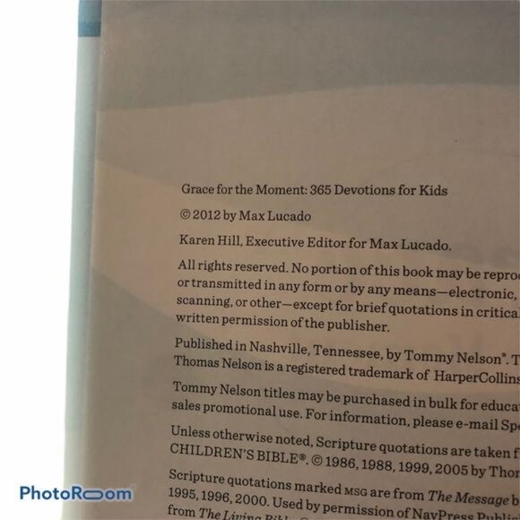 Grace for the moment by Max Lucado 2012 READ - Picture 4 of 8